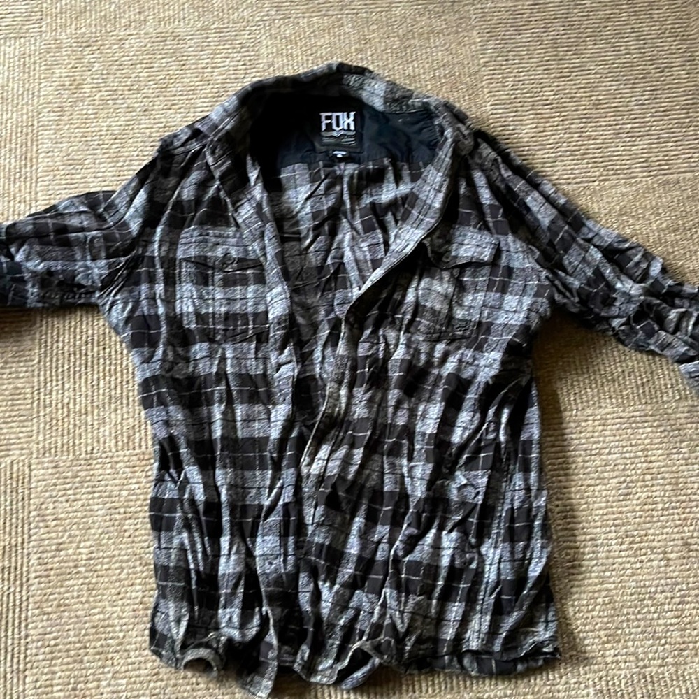 FOX RACING FLANNEL!